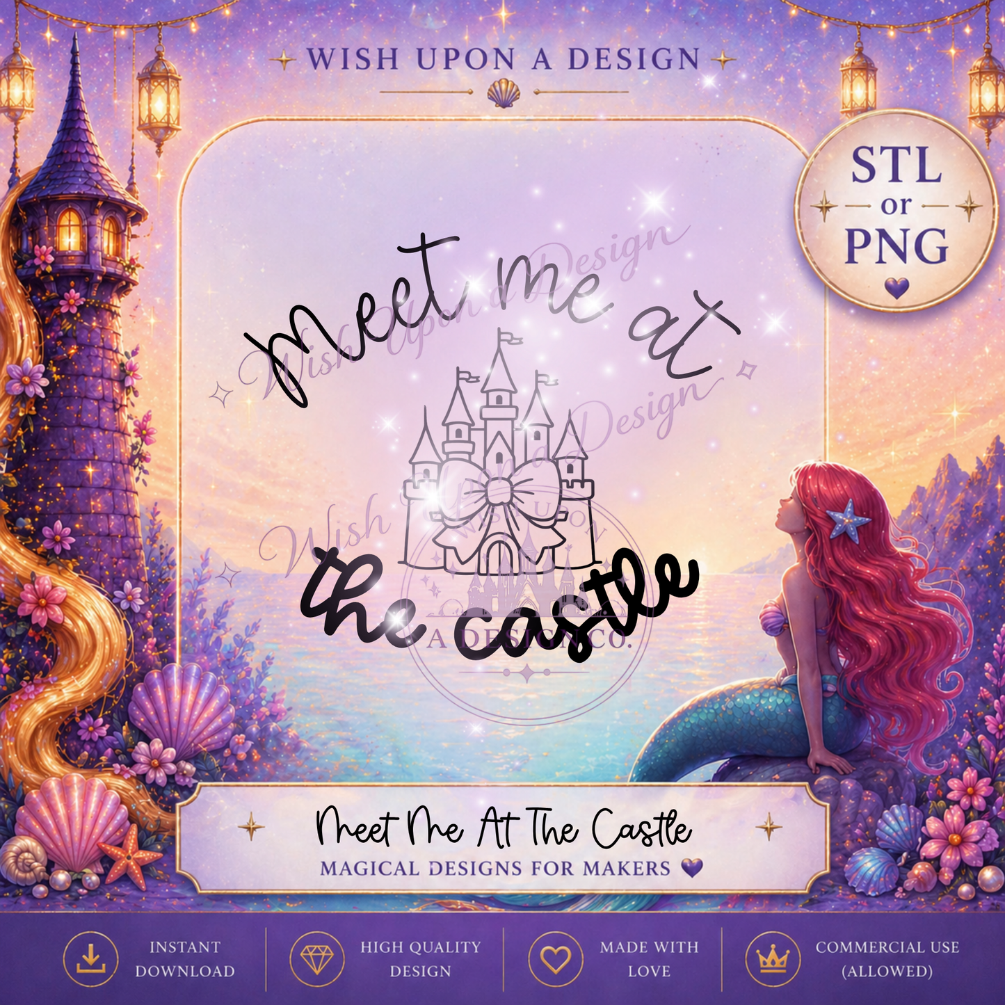 Meet Me at the Castle | PNG Digital Design