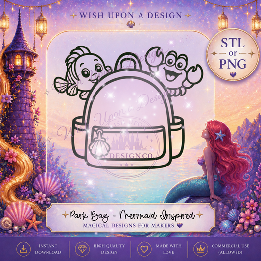 Park Bag | Under the Sea PNG Digital Design